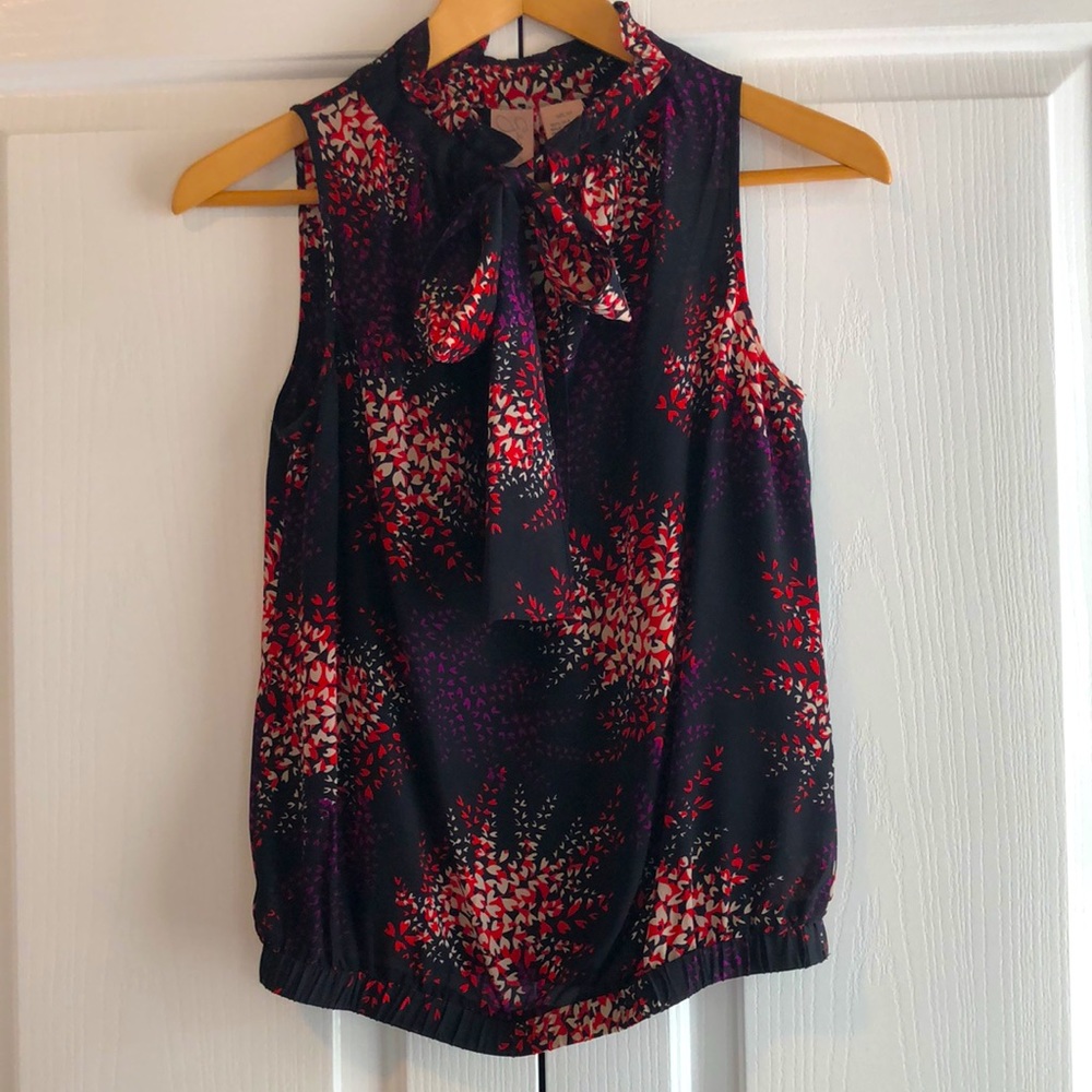 Anthro Silk Top
